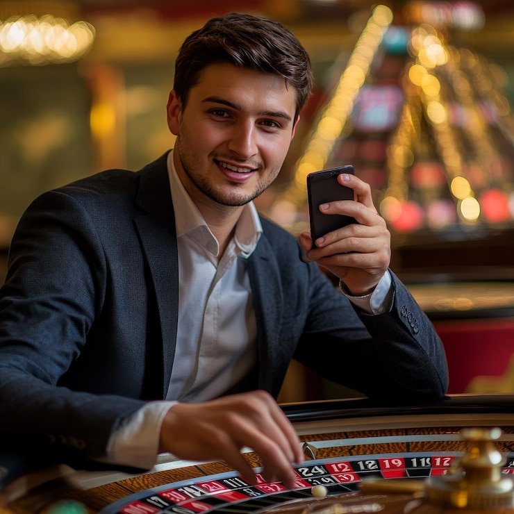 Lightning Baccarat live dealer studio showing croupier dealing cards at kamplengan hk